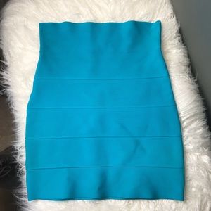 BCBG turquoise skirt